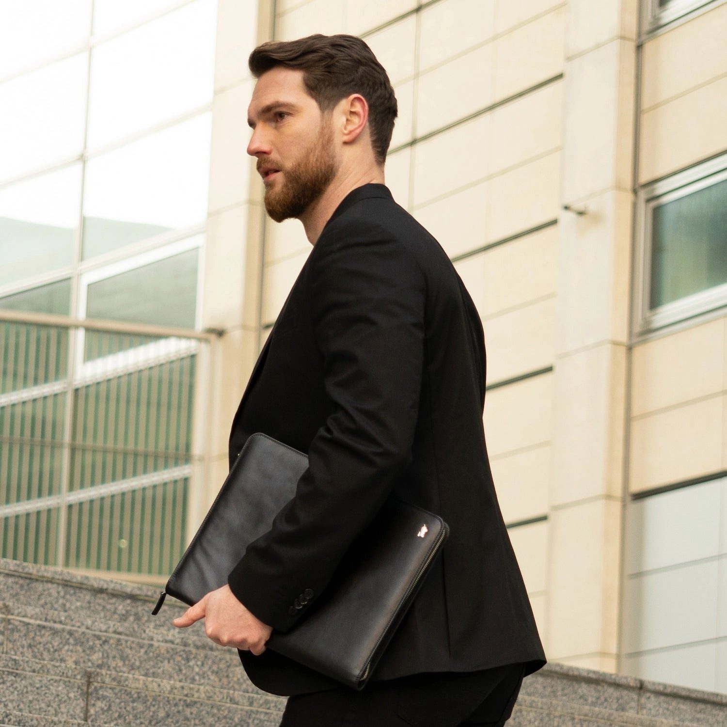 Braun Büffel Laptoptasche GOLF Meeting Mappe schwarz