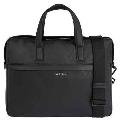 Calvin Klein Messenger Bag CK MUST LAPTOP BAG, Laptoptasche Notebooktasche Recycelte Materialien