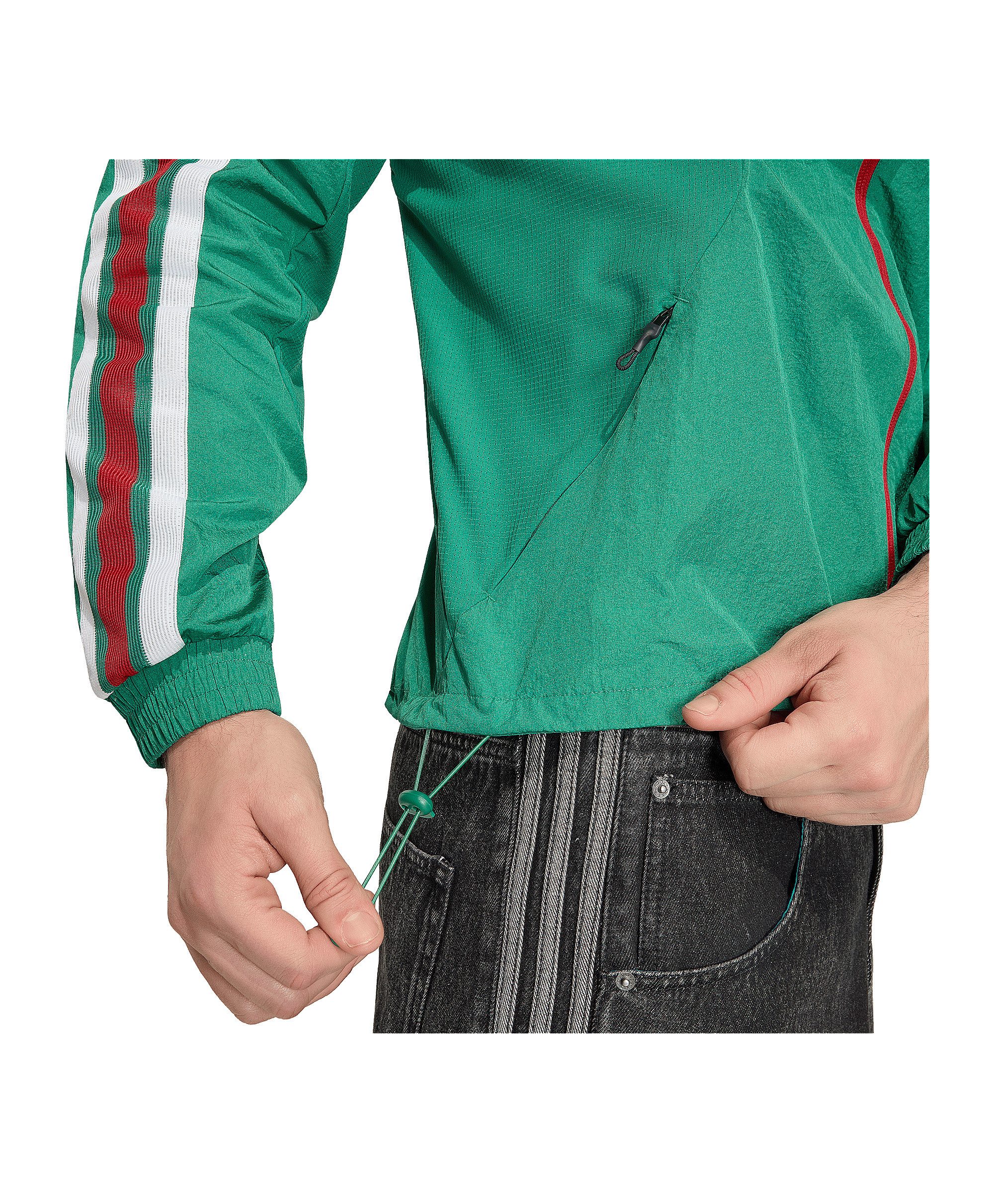 adidas Performance Sweatjacke adidas Performance FMF Mexiko Anthem Jacke Polyamid