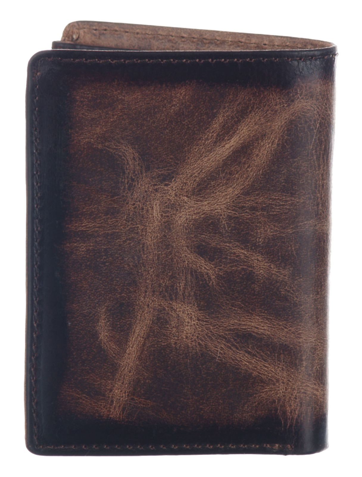 GreenLand Nature Geldbörse Wallet RFID, aus echtem Leder mit RFID-Blocker Schutz