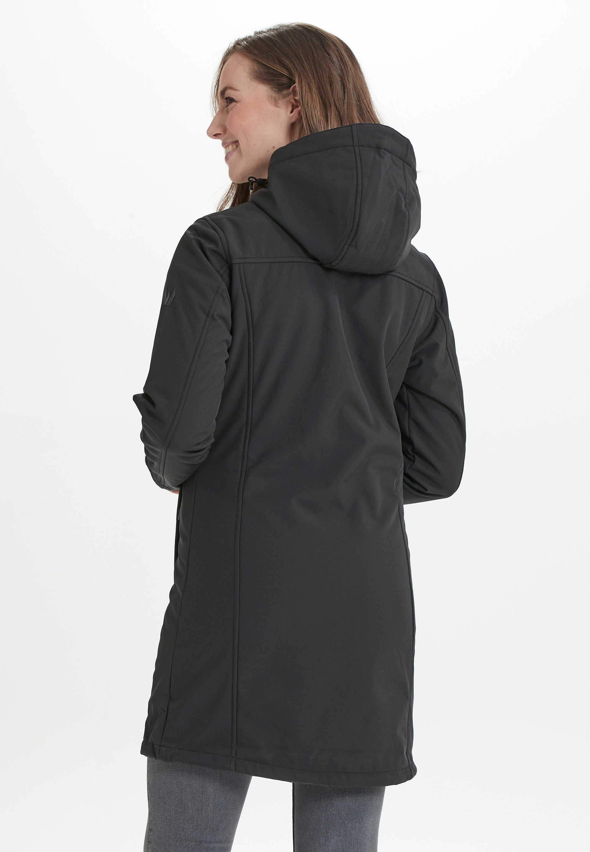 8.000 mm mit schwarz WHISTLER Softshelljacke ZADIE Wassersäule