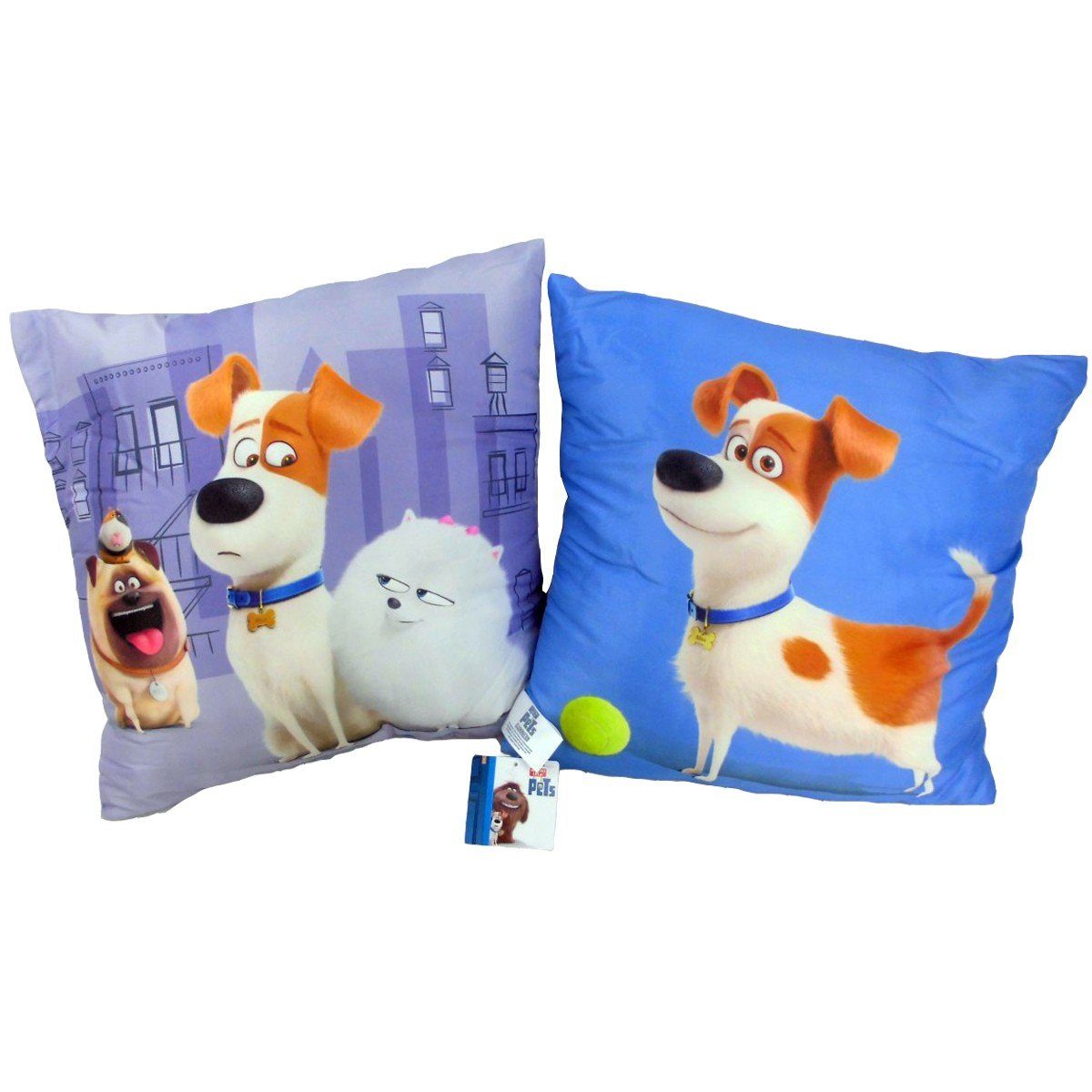 CTI Dekokissen Pets Wendekissen für Kinder ca. 40 x 40 cm hergestellt aus Polyester, authentische Darstellung