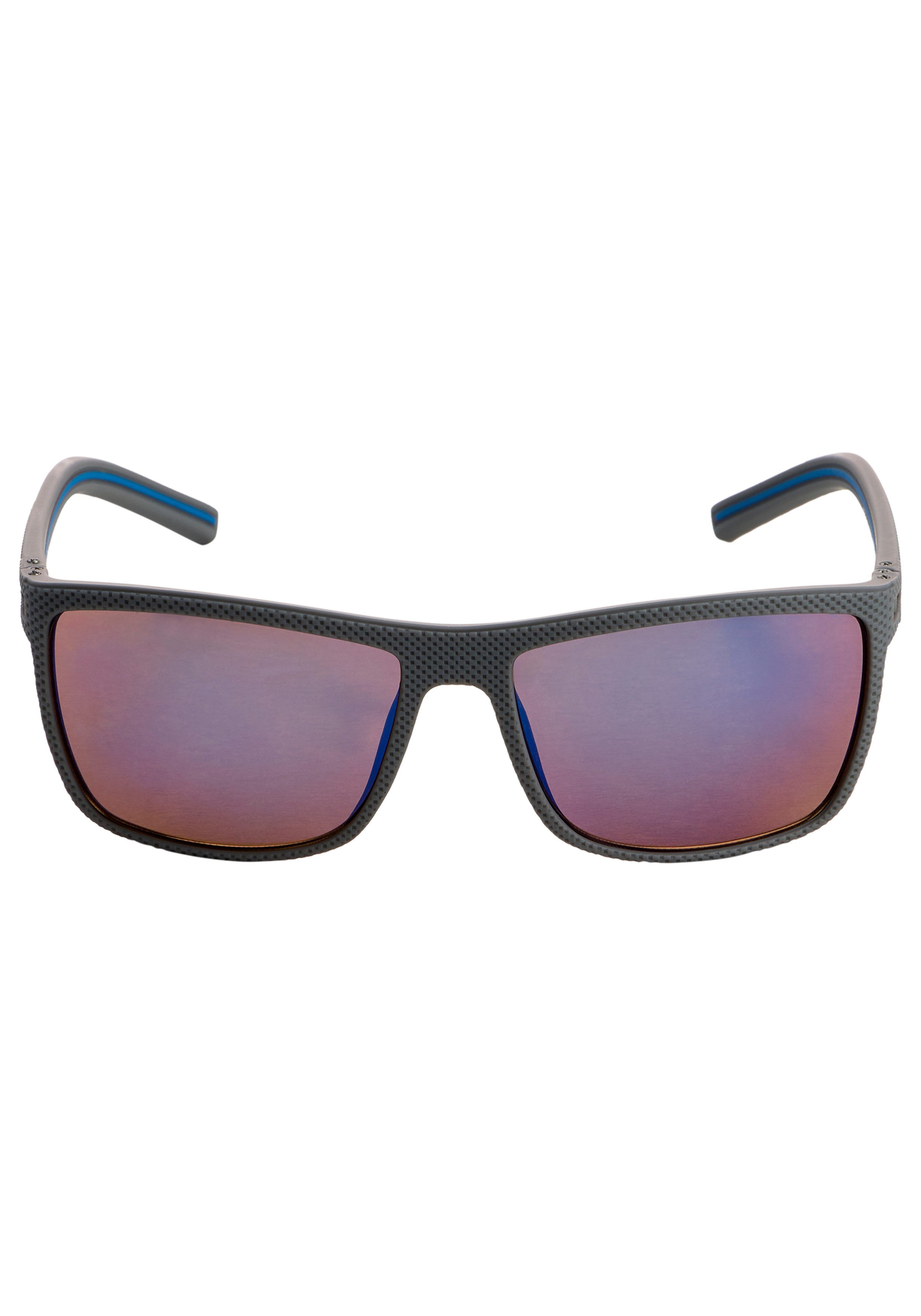 Man's World Sonnenbrille sportlich-modischer Stil, trapezförmige Vollrandfassung – Bild 4 von 5