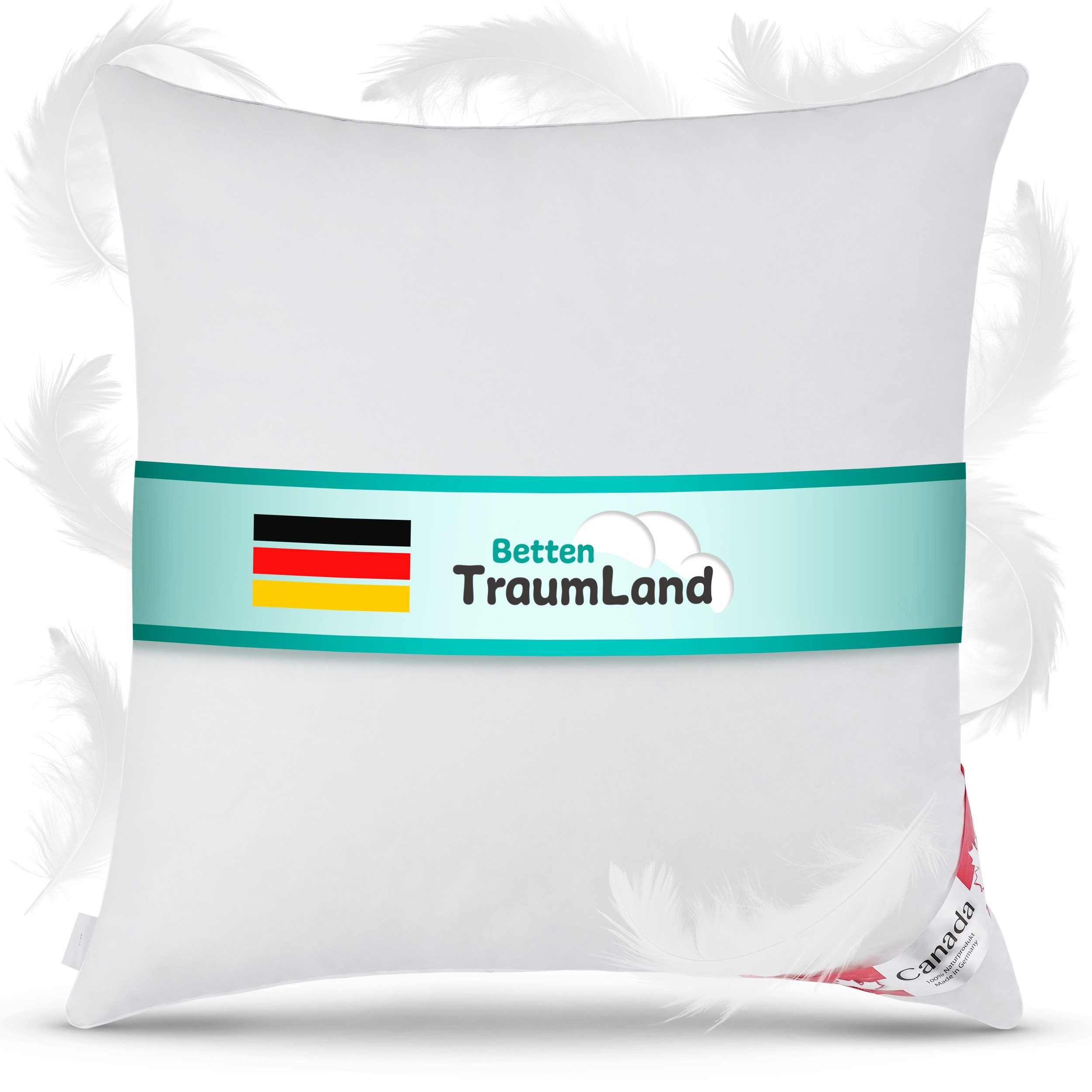 Canada Daunenkissen Daunenkissen Kopfkissen Soft Feeling, Füllung: 50% Daun günstig online kaufen