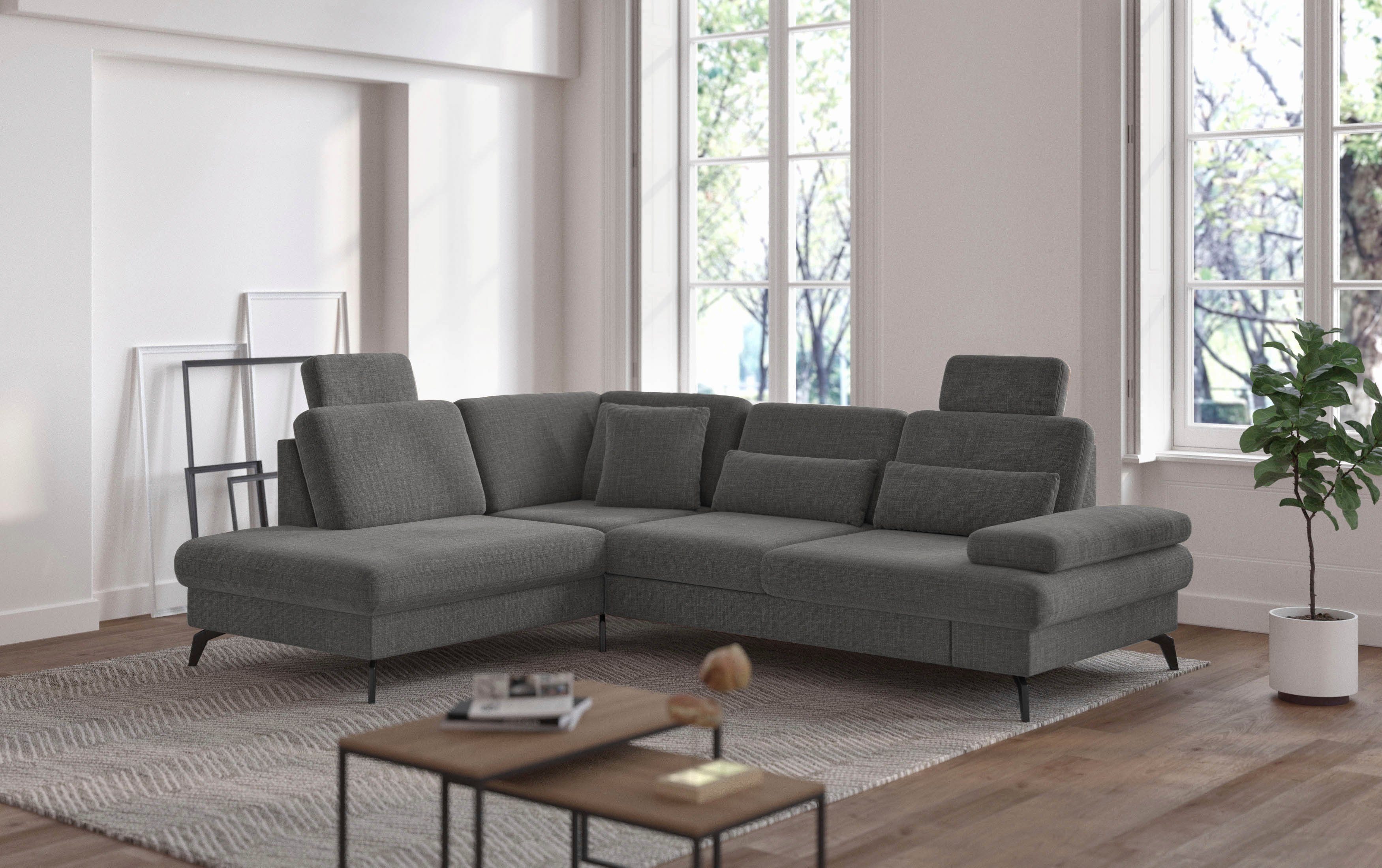 sit&more Ecksofa Morris L-Form, inkl. Sitztiefenverstellung, günstig online kaufen