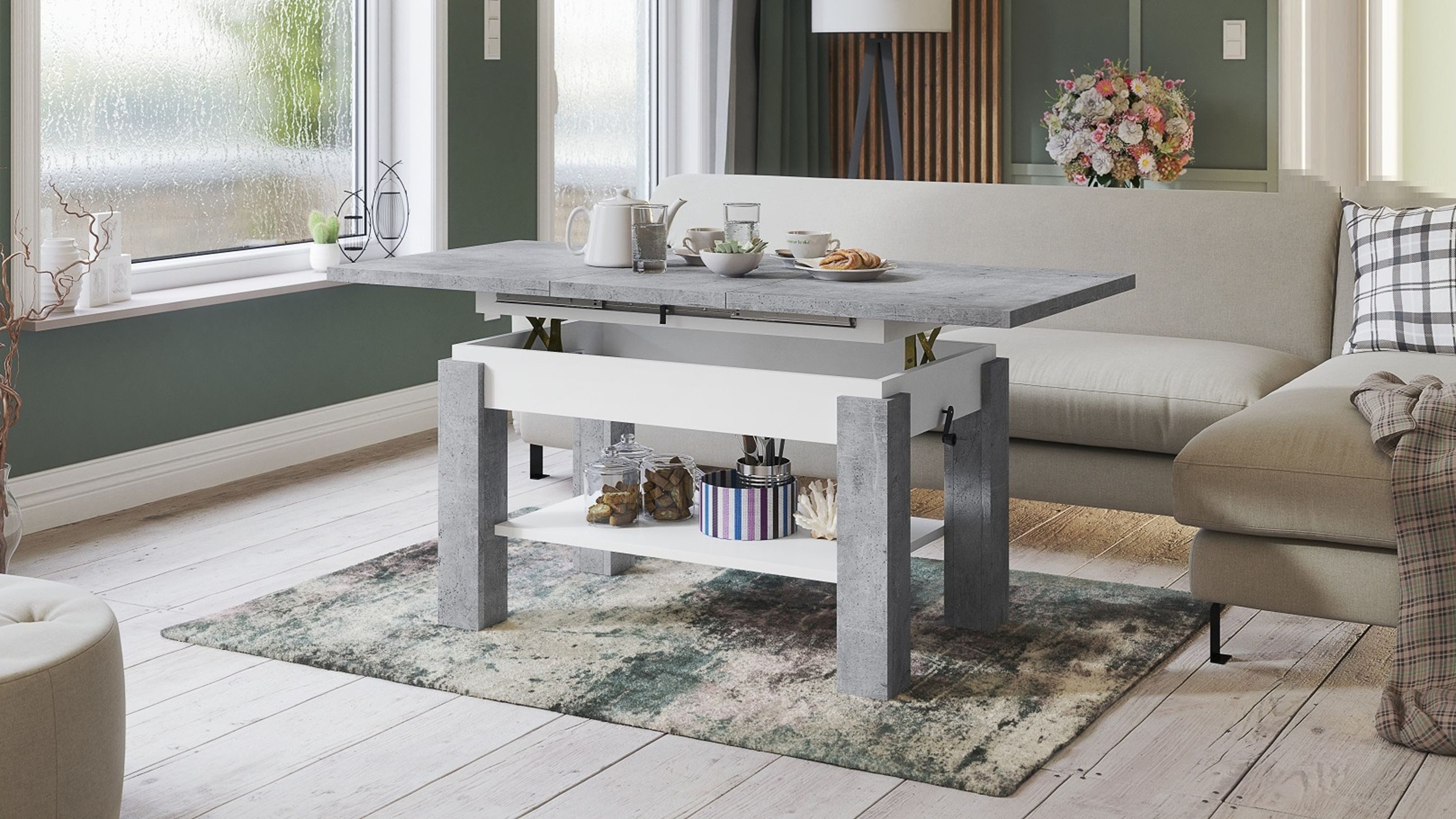 designimpex Couchtisch Design Couchtisch Tisch Astoria günstig online kaufen