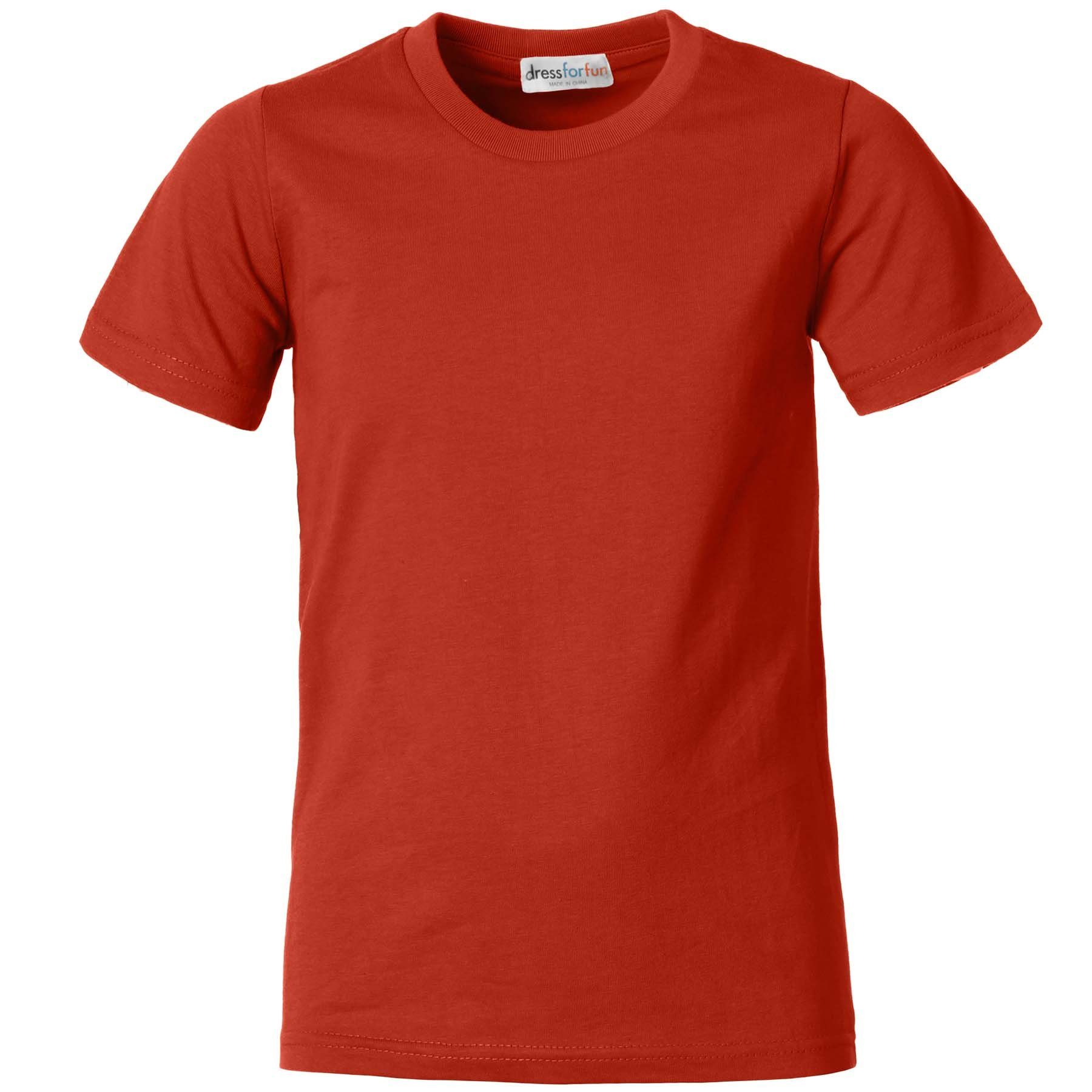 Männer weinrot dressforfun T-Shirt Rundhals T-Shirt