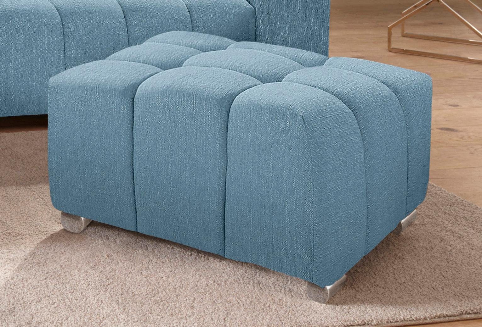 exxpo - sofa fashion Hocker Elias hochwertig und elegant, mit tollem Sitzkomfort