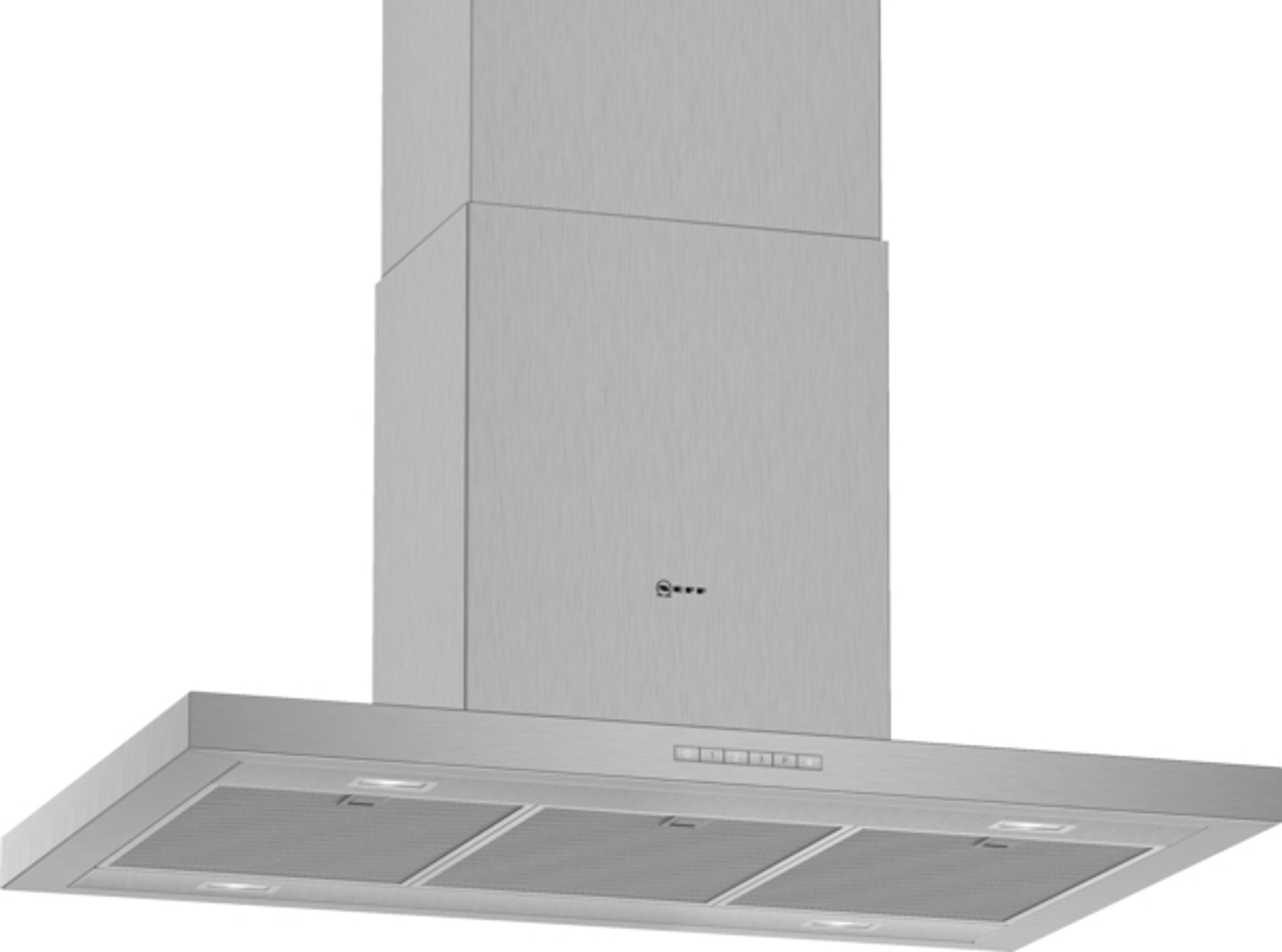 NEFF Inselhaube I95BBE2N0 I95BBE2N0, Spezielle Geräuschdämmung, Intensivstufe, LED-Licht