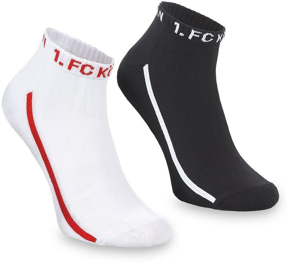 1. FC Köln Socken Sneakersocken 2er Set
