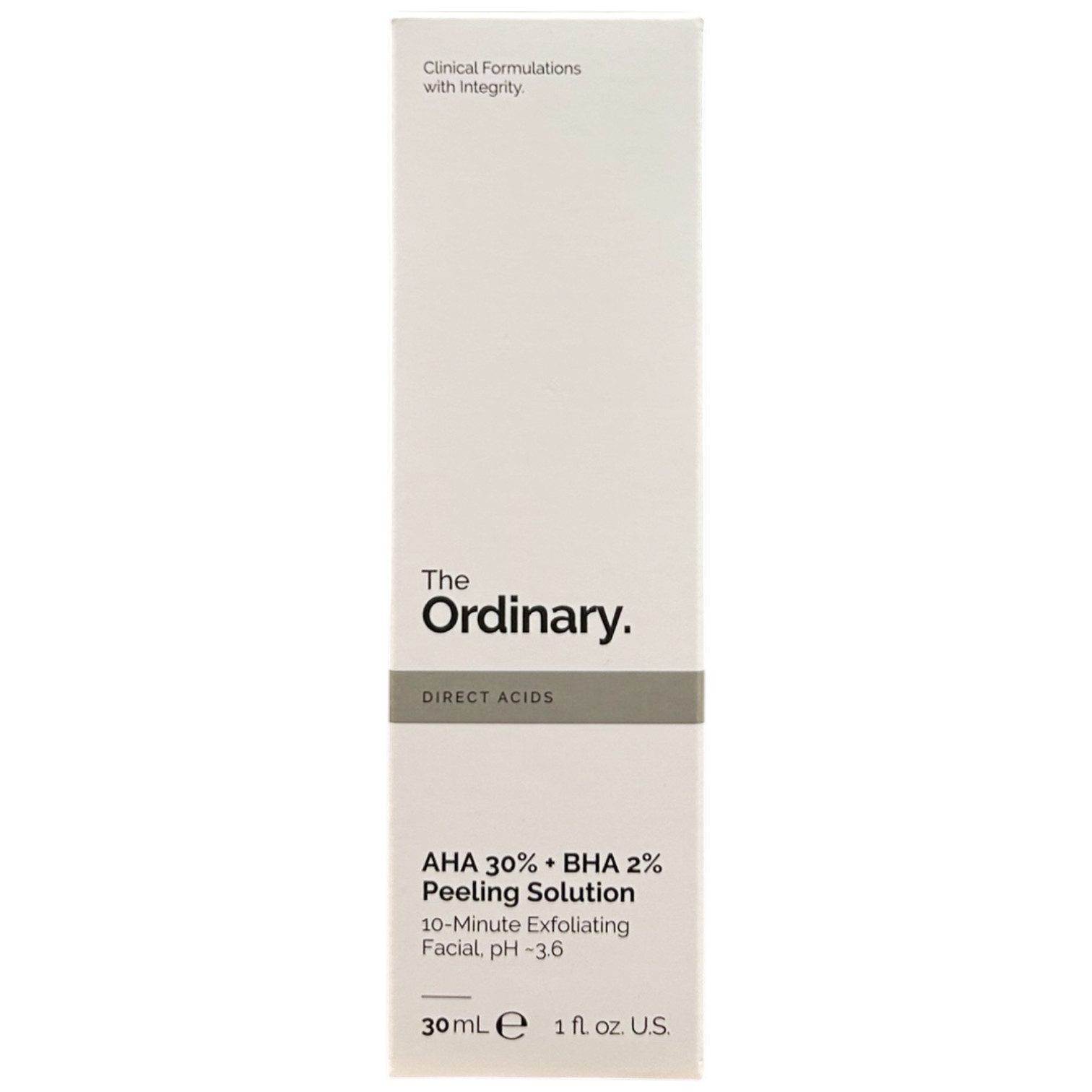 The Ordinary Gesichtsserum AHA 30% + BHA 2% Peeling Solution