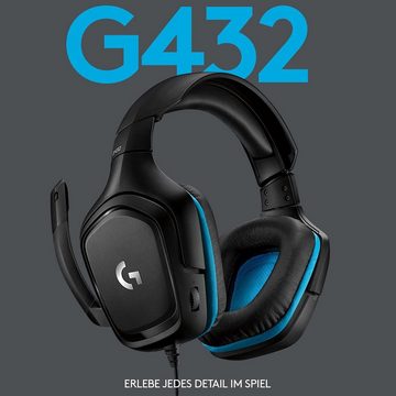 Logitech G G29 + Shifter+ G432 Gaming-Headset + Drive Hub Lenkrad Adapter Gaming-Lenkrad