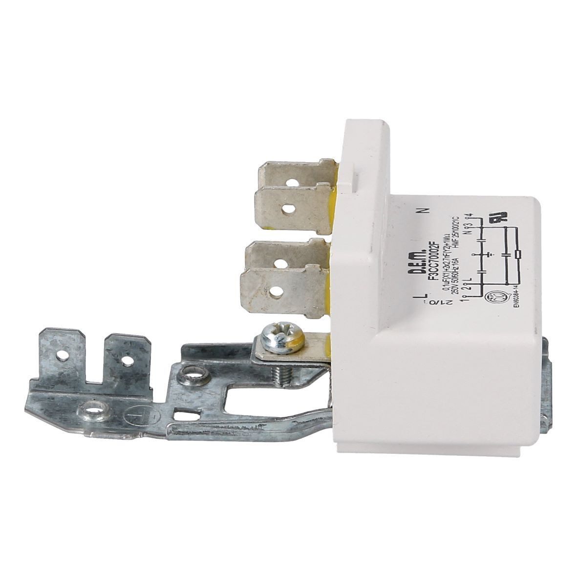 easyPART Montagezubehör Geschirrspüler wie SMEG 813410489 Entstörfilter smeg 813410489, Für Spülmaschine / Geschirrspüler
