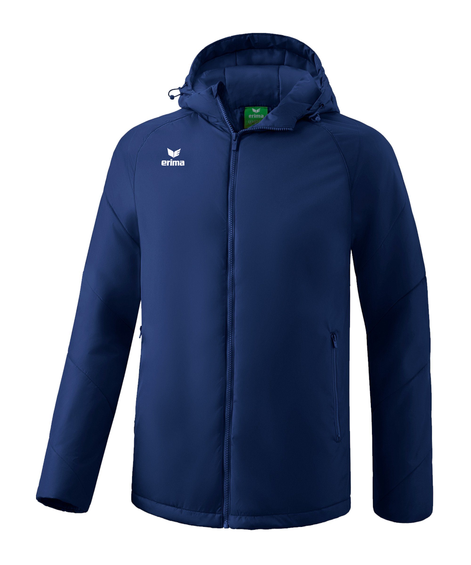 Erima Stadionjacke Team Winterjacke Dunkel blau