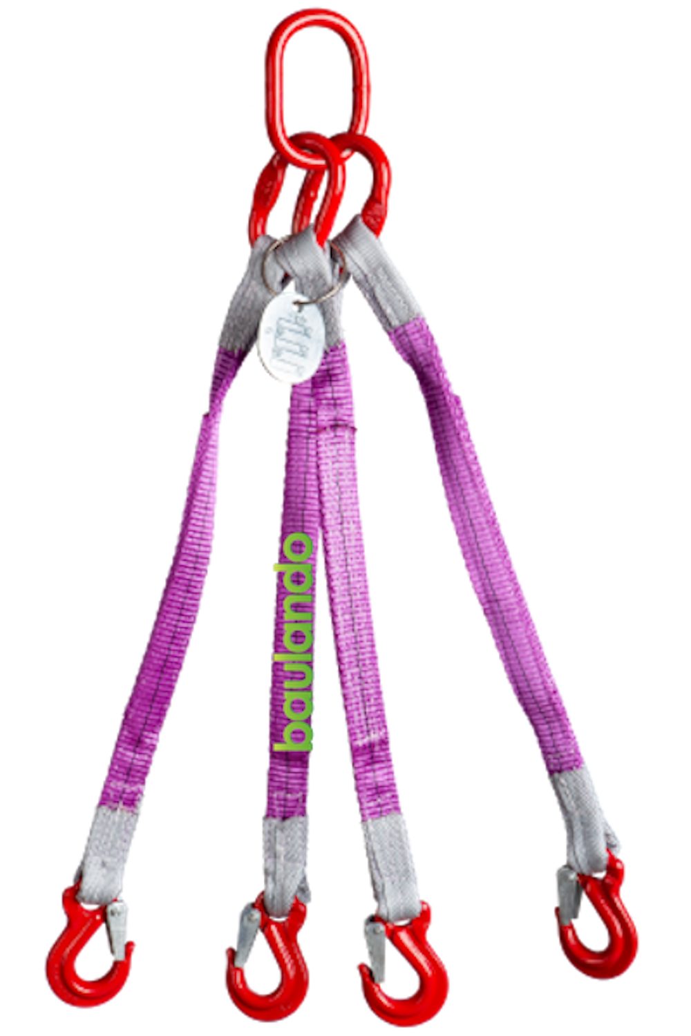 TRIZERATOP Trizeratop Hebebandgehänge 4 Strang 2100 kg 1 Meter Ösenhaken Hebeband (Trizeratop Hebebandgehänge 4 Strang 2100 kg 1 Meter Ösenhaken, Trizeratop Hebebandgehänge 4 Strang 2100 kg 1 Meter Ösenhaken)