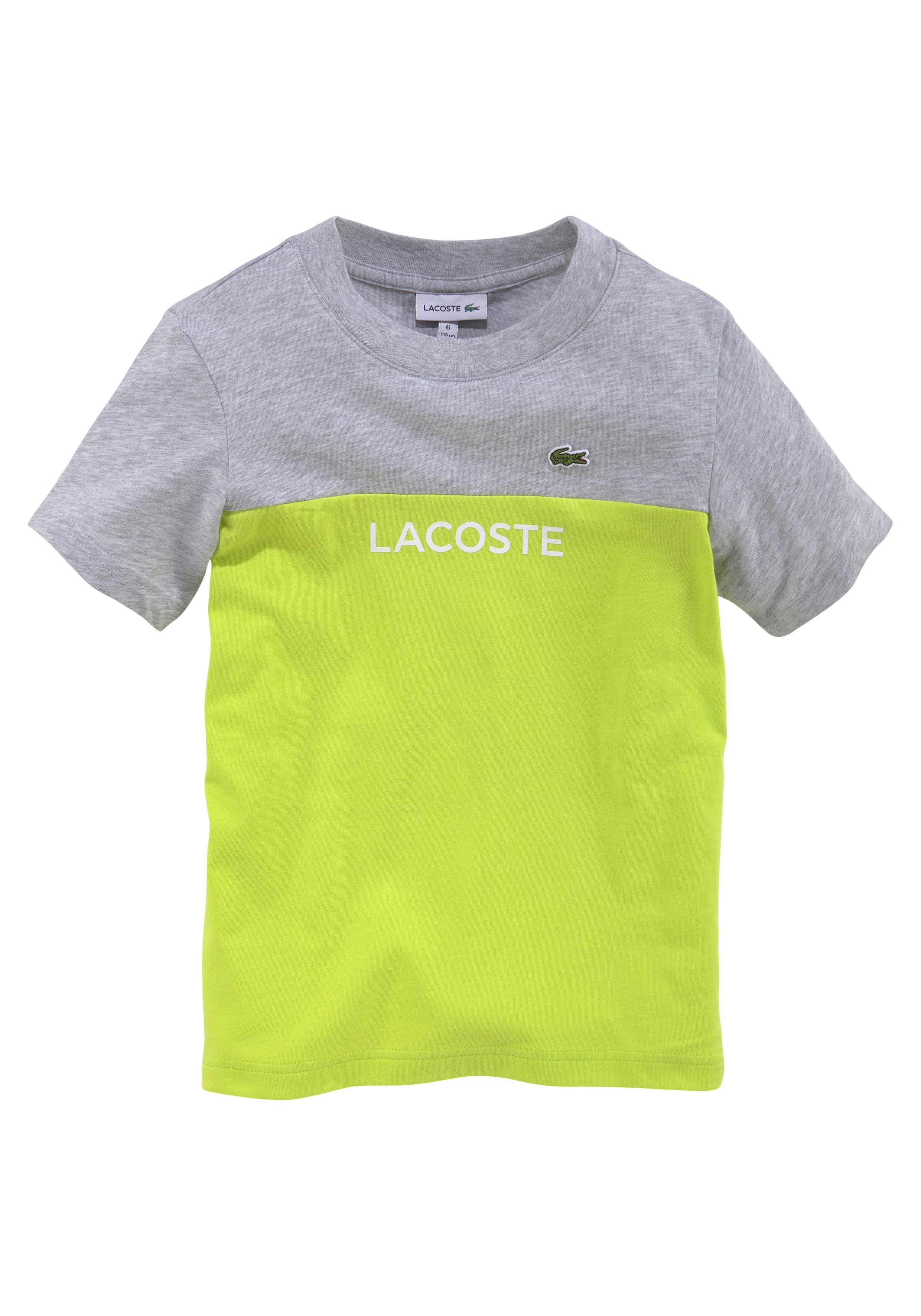 Lacoste T-Shirt silver-chine