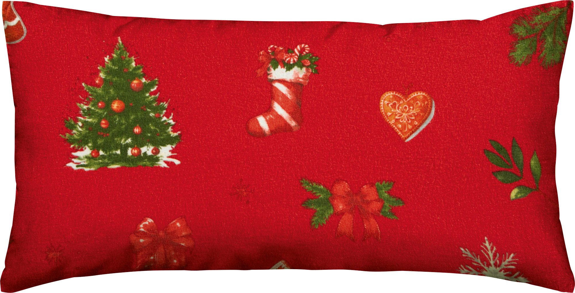 Erwin Müller Kissenbezüge Kissenbezug, Flanell Motiv: Weihnachtsmotiv günstig online kaufen