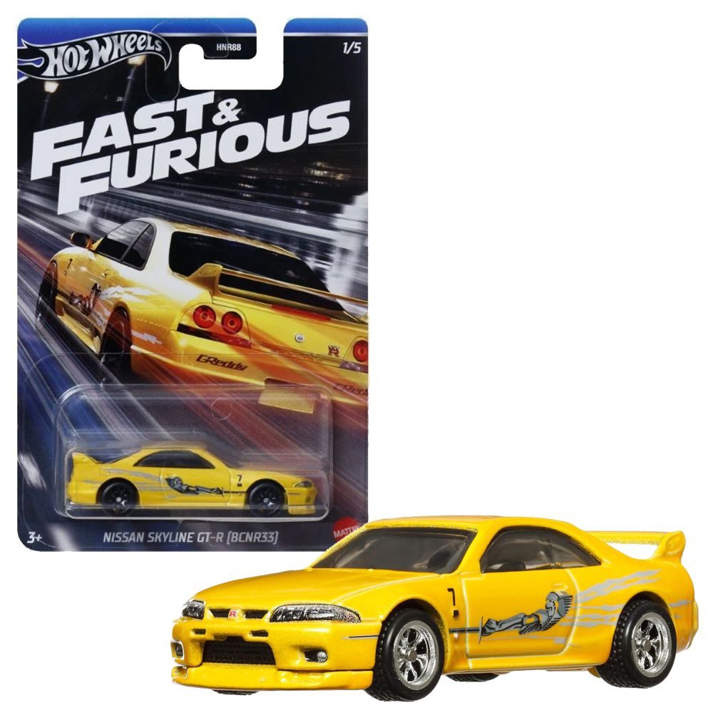 Hot Wheels Spielzeug-Rennwagen Nissan Skyline GT-R R33 HRW51 Hot Wheels Aut günstig online kaufen