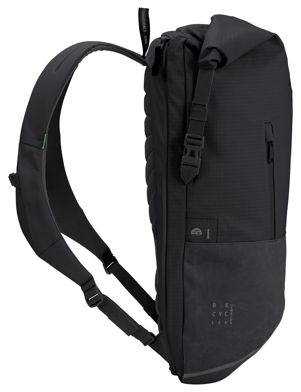 VAUDE Wanderrucksack CityGo Bike 23 II (Kein Set), modulare Fahrradtasche, zum Rucksack umbaubar