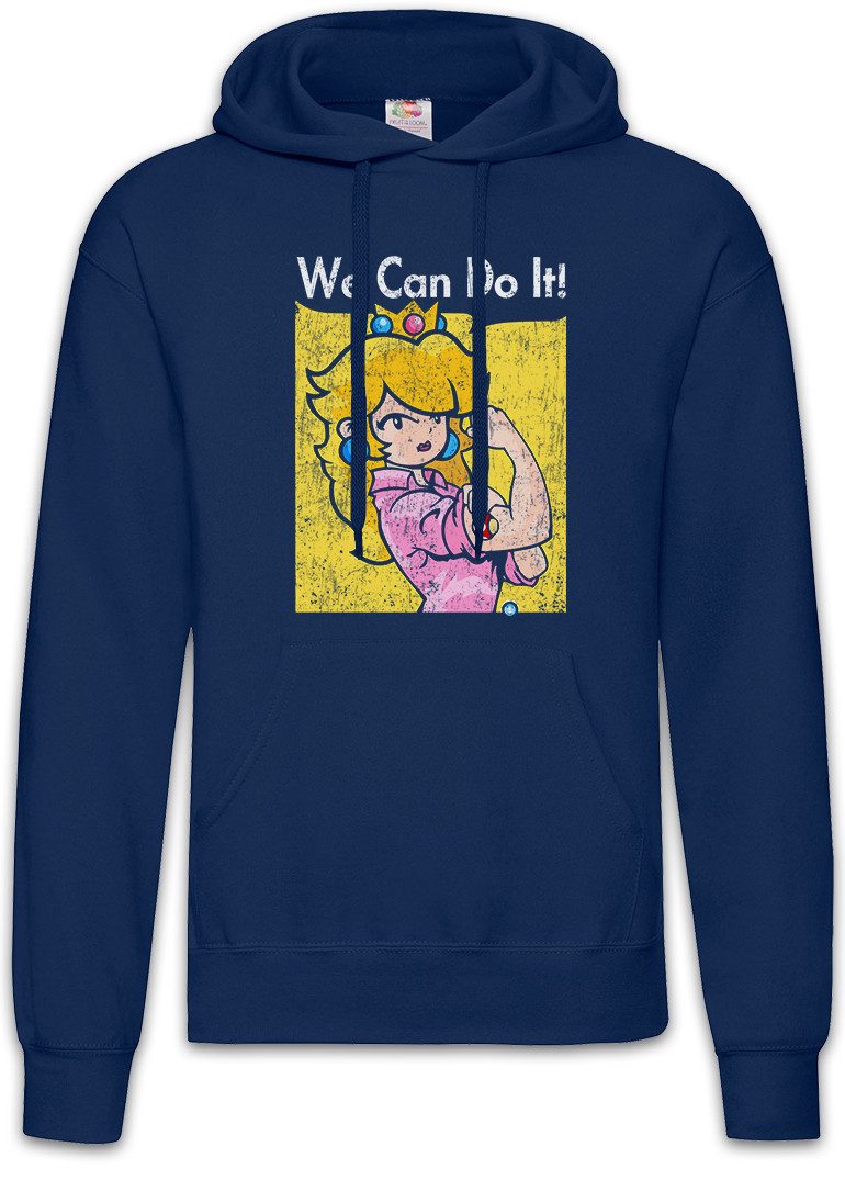 Hoodie We Can Do It Princess Herren Hoodie Super Gamer Games Geek Mario Nerd