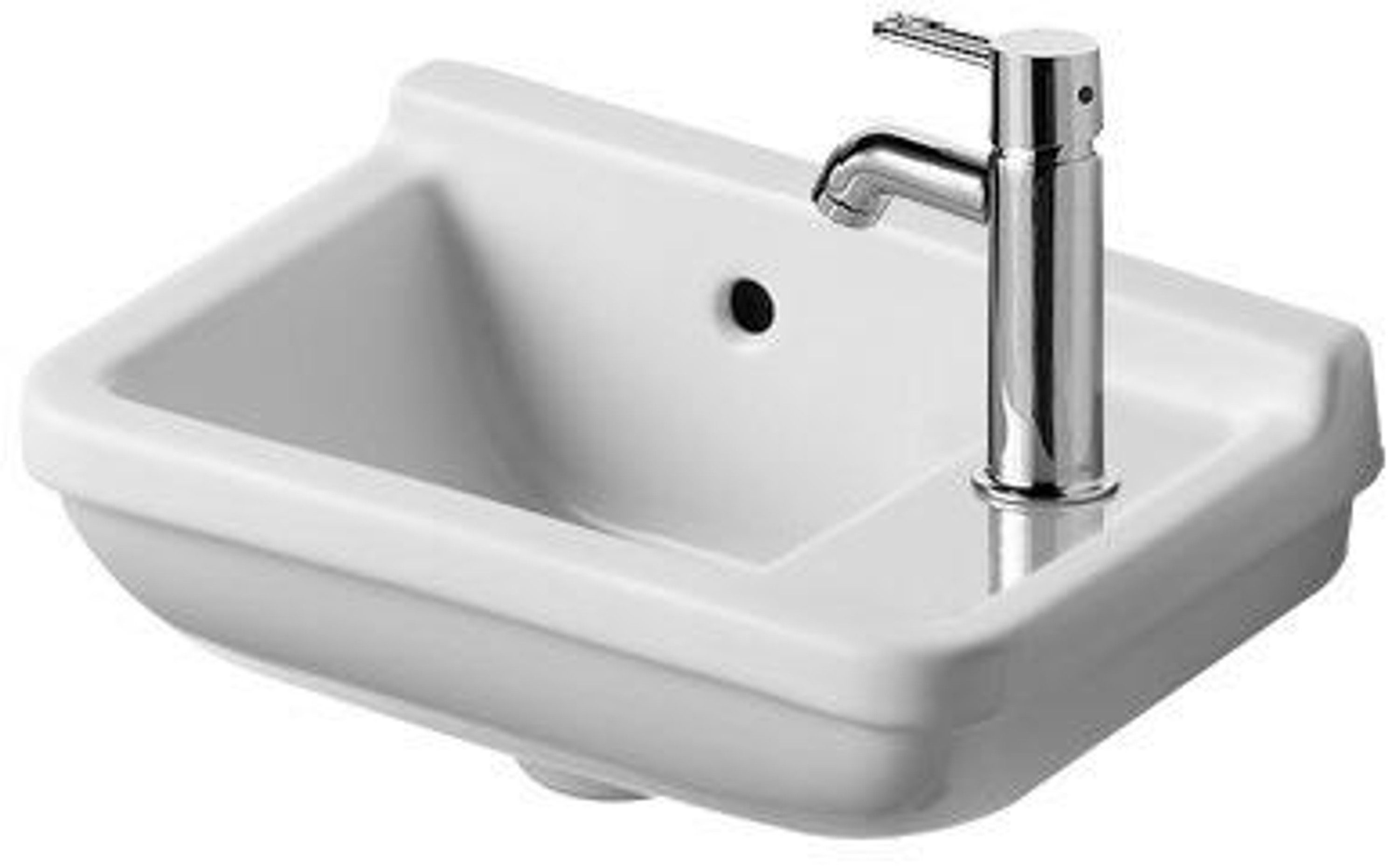 Duravit Einbauwaschbecken Duravit Handwaschbecken STARCK 3 m ÜL HL