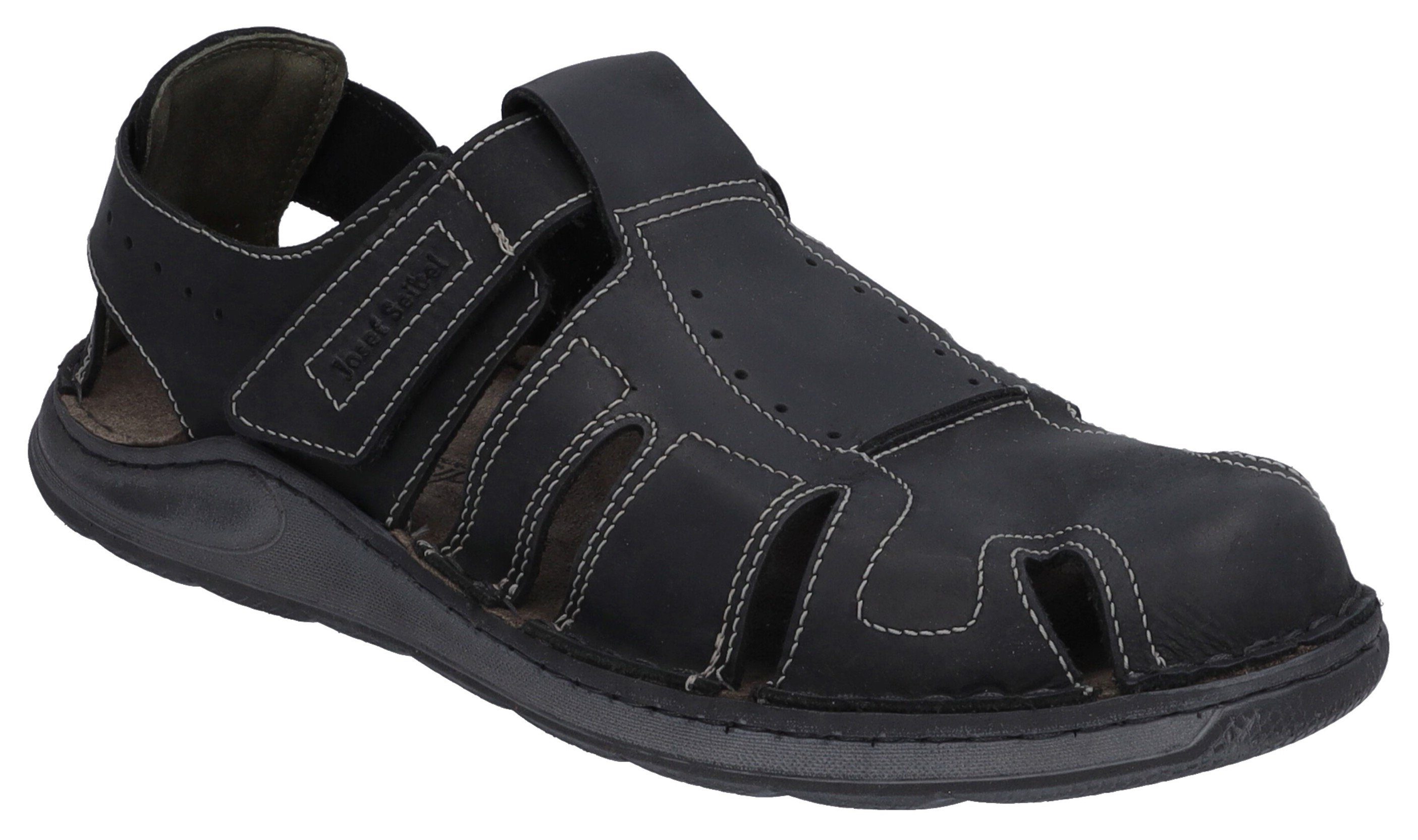 Josef Seibel Maverick 01 Sandale, Sommerschuh, Klettschuh, Freizeitsandale, Klettverschluss, G-Weite