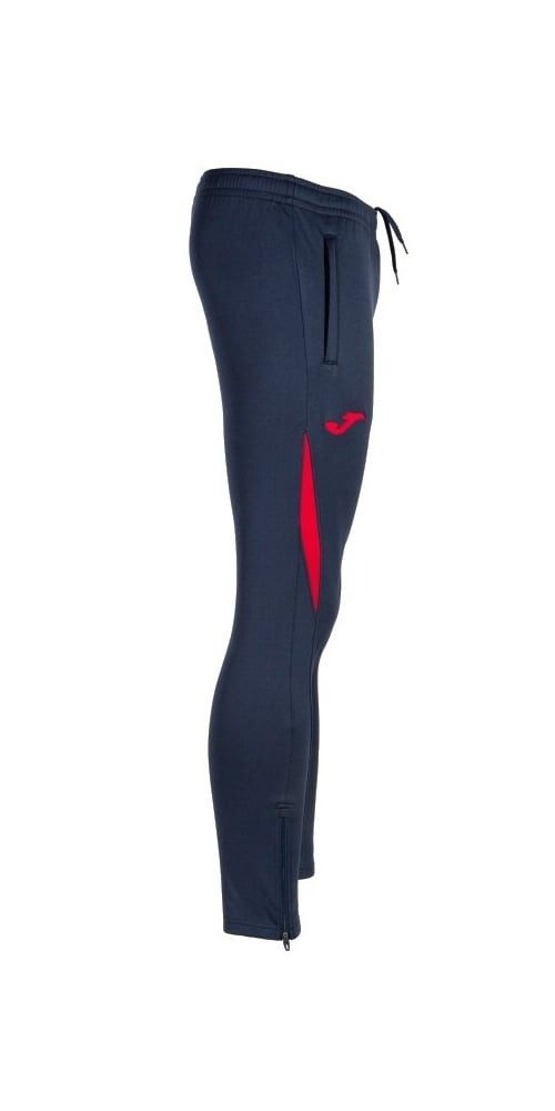 Joma Trainingshose Championship VII (100% Polyester) lang marineblau/rot Herren