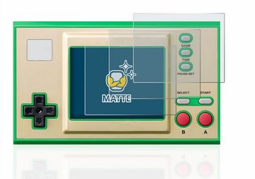BROTECT Schutzfolie für Nintendo Game & Watch The Legend of Zelda, Displayschutzfolie, 6 Stück, Folie matt entspiegelt