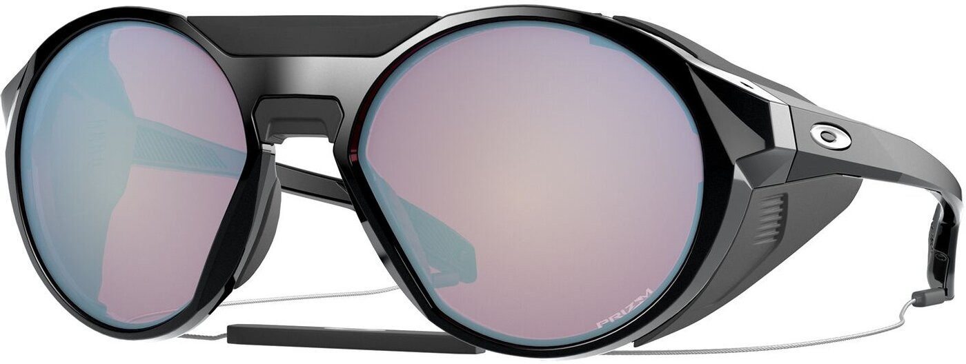 Oakley Sonnenbrille CLIFDEN POLISHED BLACK/PRIZM SNOW SAPPHIRE