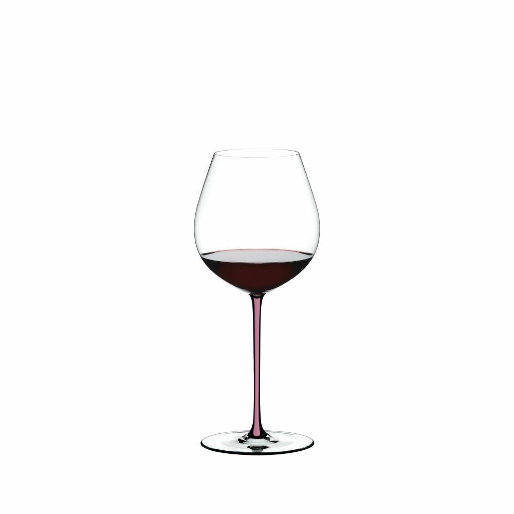 RIEDEL THE WINE GLASS COMPANY Rotweinglas Fatto A Mano Pinot Noir Mauve 705 ml, Kristallglas