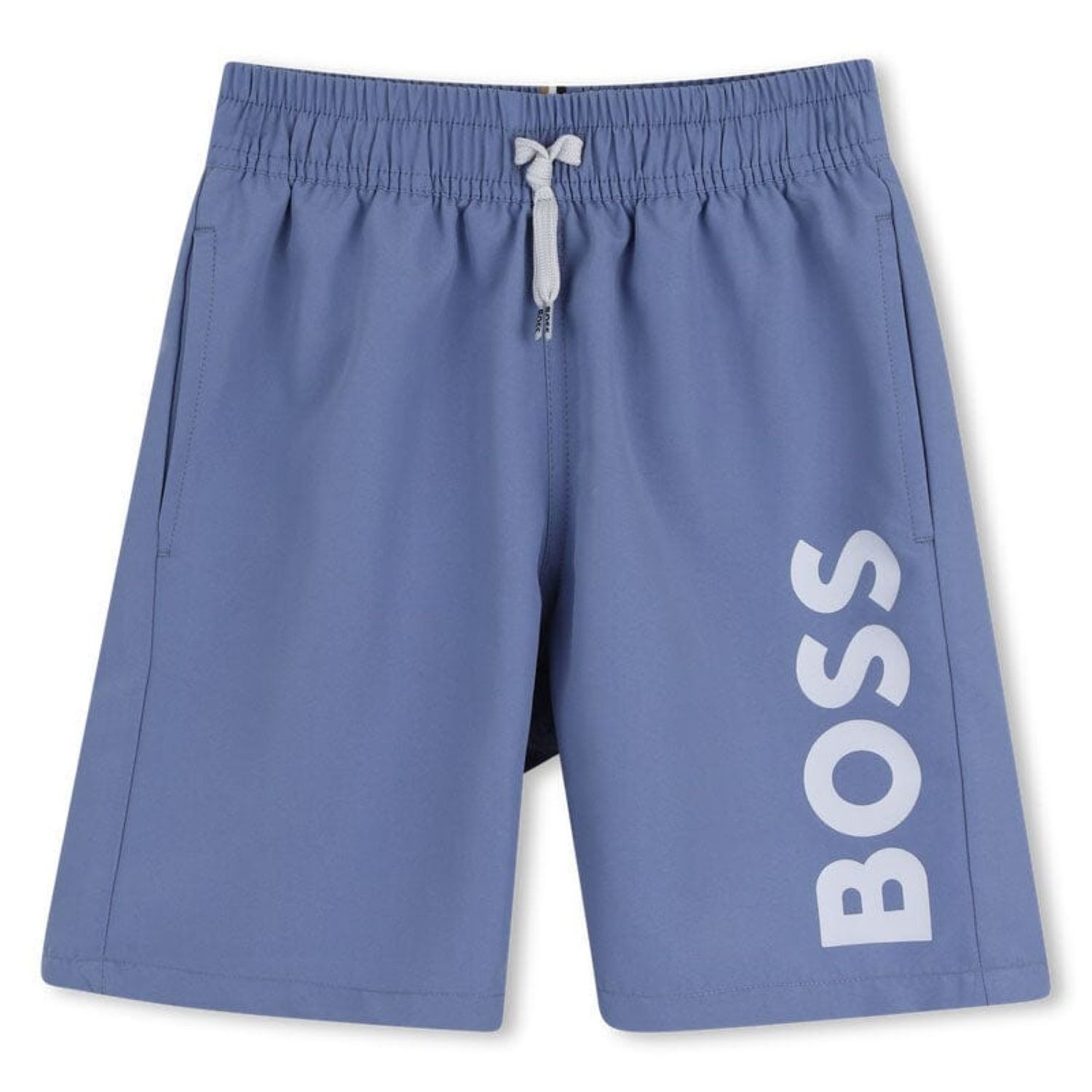 BOSS Badeshorts BOSS Kidswear Bade-Shorts mit Logo – Lavender