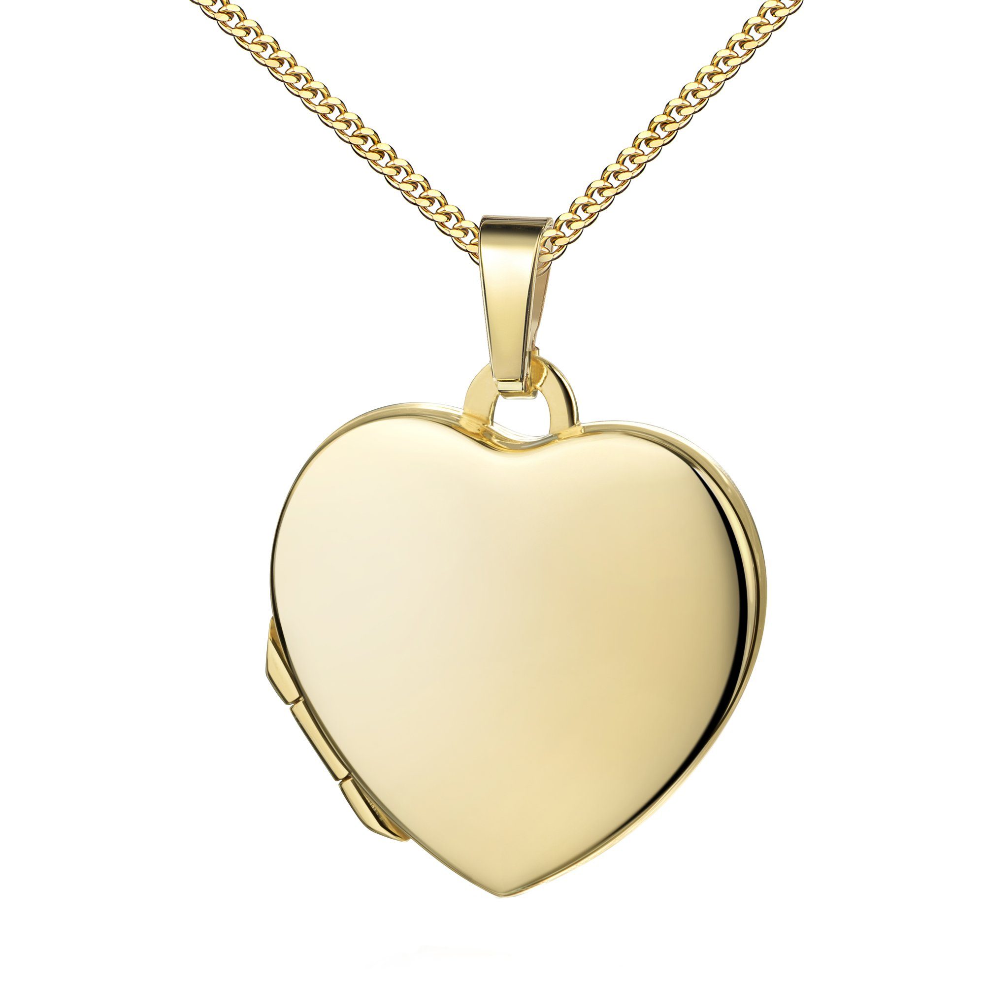 JEVELION Kette mit Anhänger Medaillon Gold günstig online kaufen