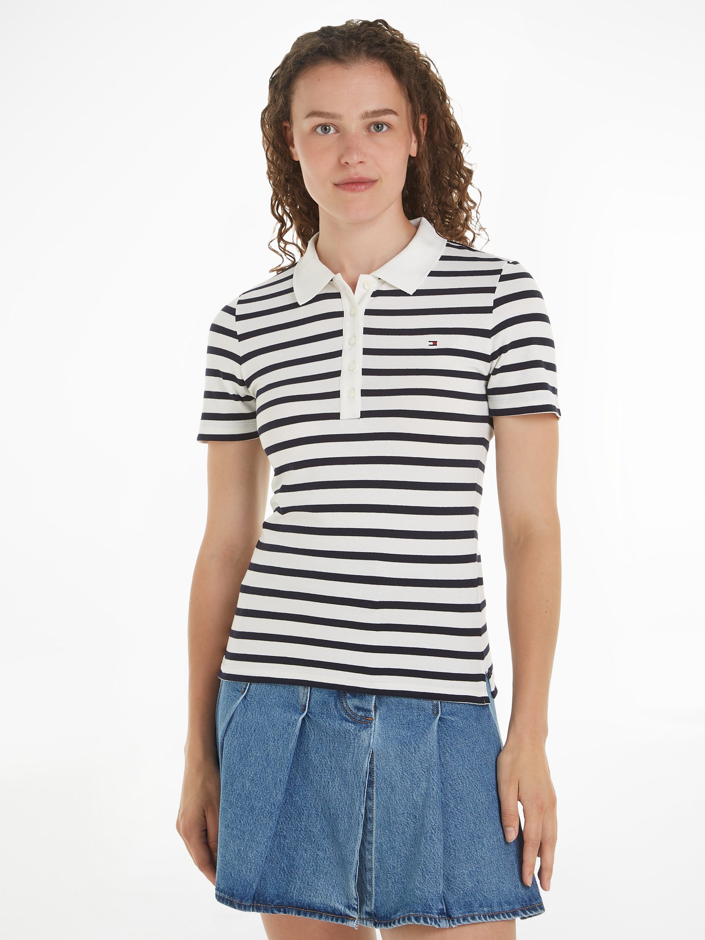 Tommy Hilfiger Poloshirt 1985 SLIM PIQUE günstig online kaufen