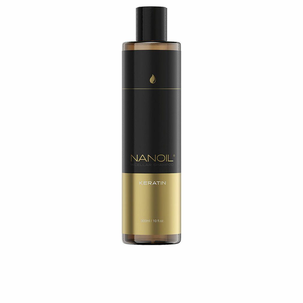 Nanoil Haarshampoo NANOIL Keratin Micellar Shampoo Micellar Shampoo mit Keratin 300ml