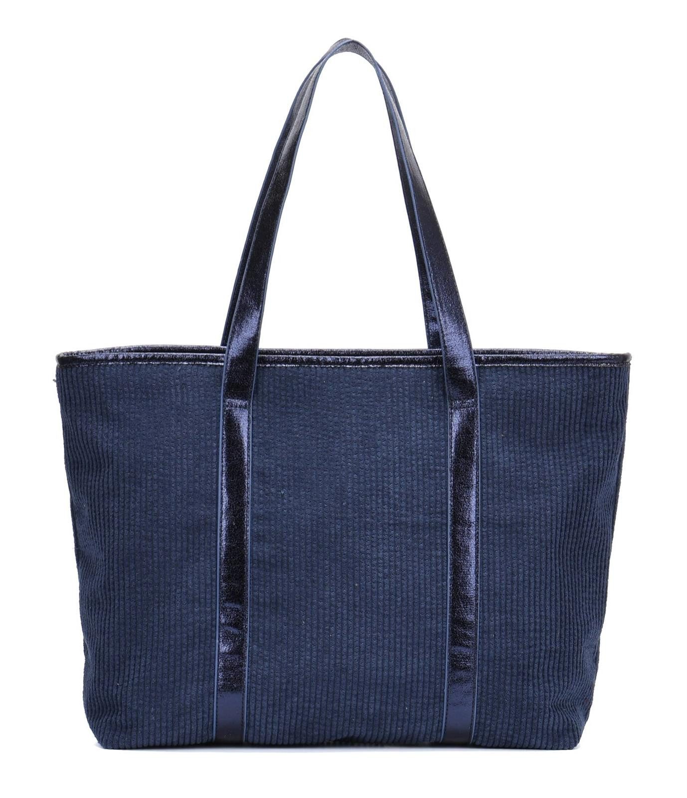 ITALYSHOP24 Schultertasche Damen Cordtasche Shopper Tote Bag Handtasche Umhängetasche Metallic, Damentasche Veloursleder Weekender Hobo Bag Beuteltasche Urlaub Leicht