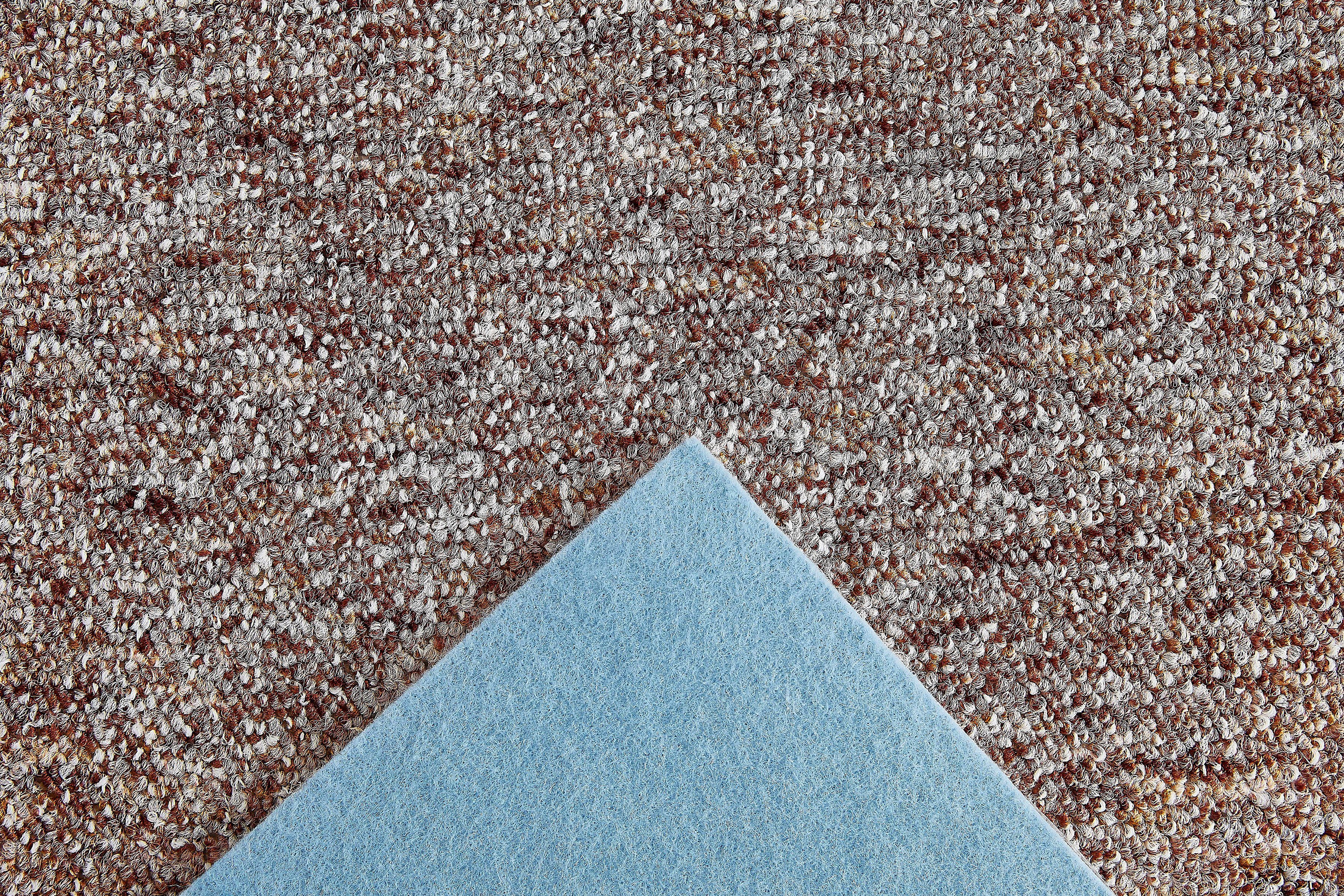Teppichboden Coupon Feinschlinge 7,2 500 400 cm meliert, rechteckig, cm, Andiamo, oder Breite strapazierfähig, Gambia, pflegeleicht Höhe: terrakotta mm