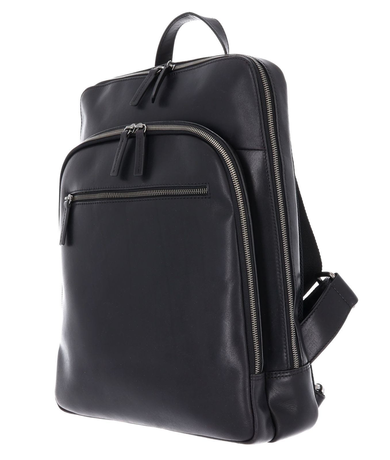 Leonhard Heyden Rucksack Business Rucksack 5391 (Set, 2-tlg), aus echtem Rindsleder