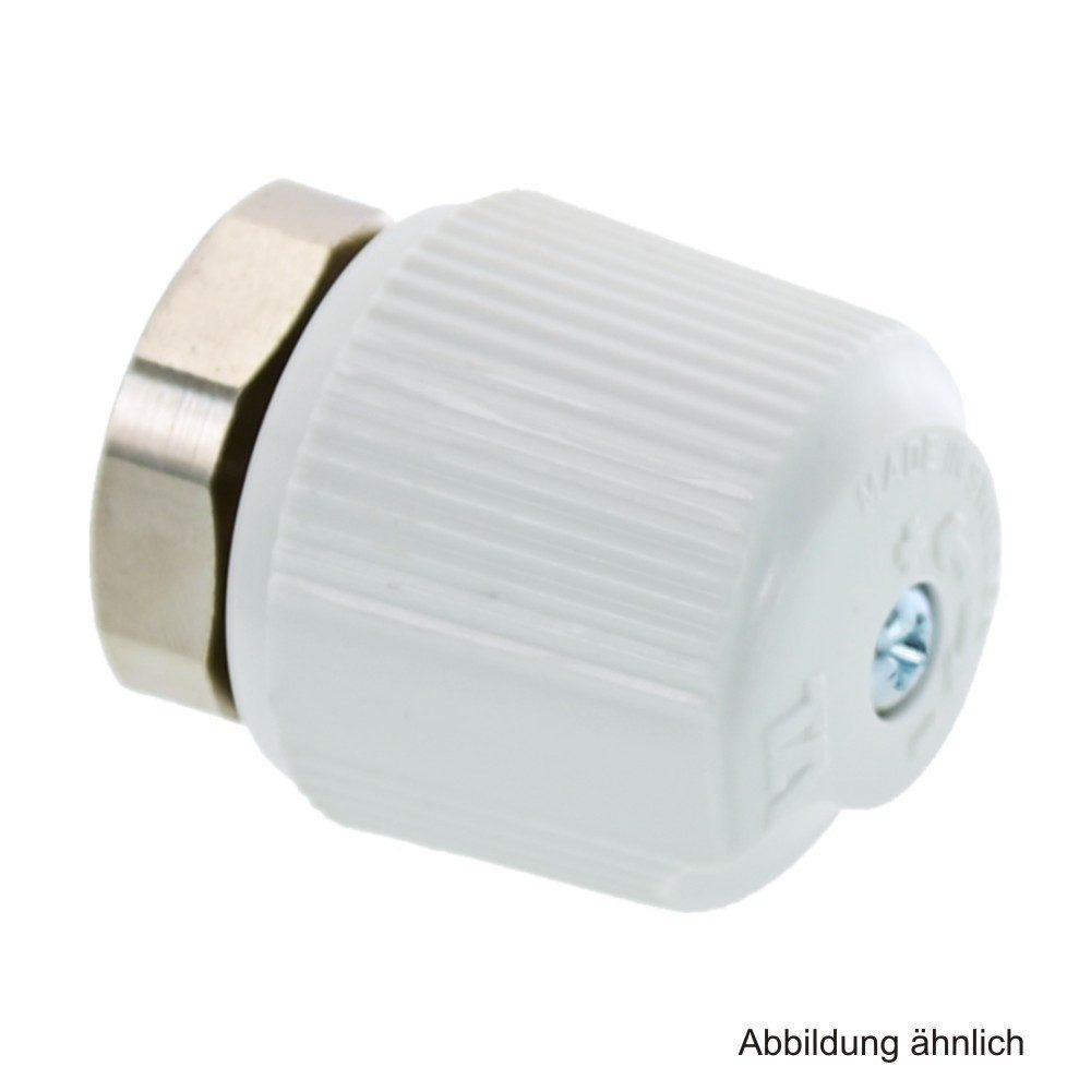 IMI Heimeier Heizkörper HEIMEIER Handregulierkappe M28x1,5 f. ältere TA-Ventilunterteile,weiß