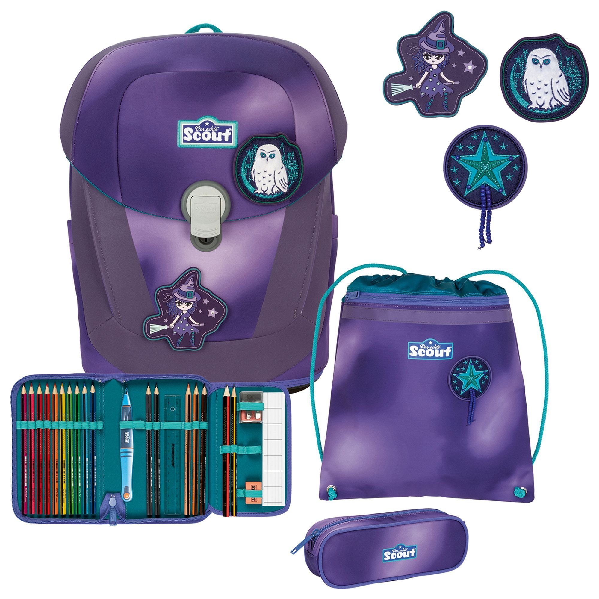 Scout Ранцы Sunny II (4-tlg), Polyester
