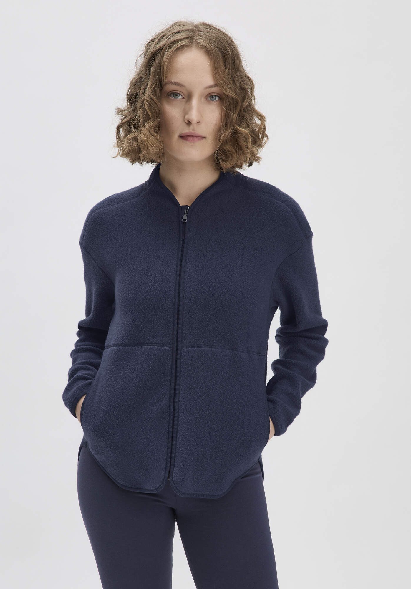 Hessnatur Fleecejacke ACTIVE LIGHT aus reiner günstig online kaufen