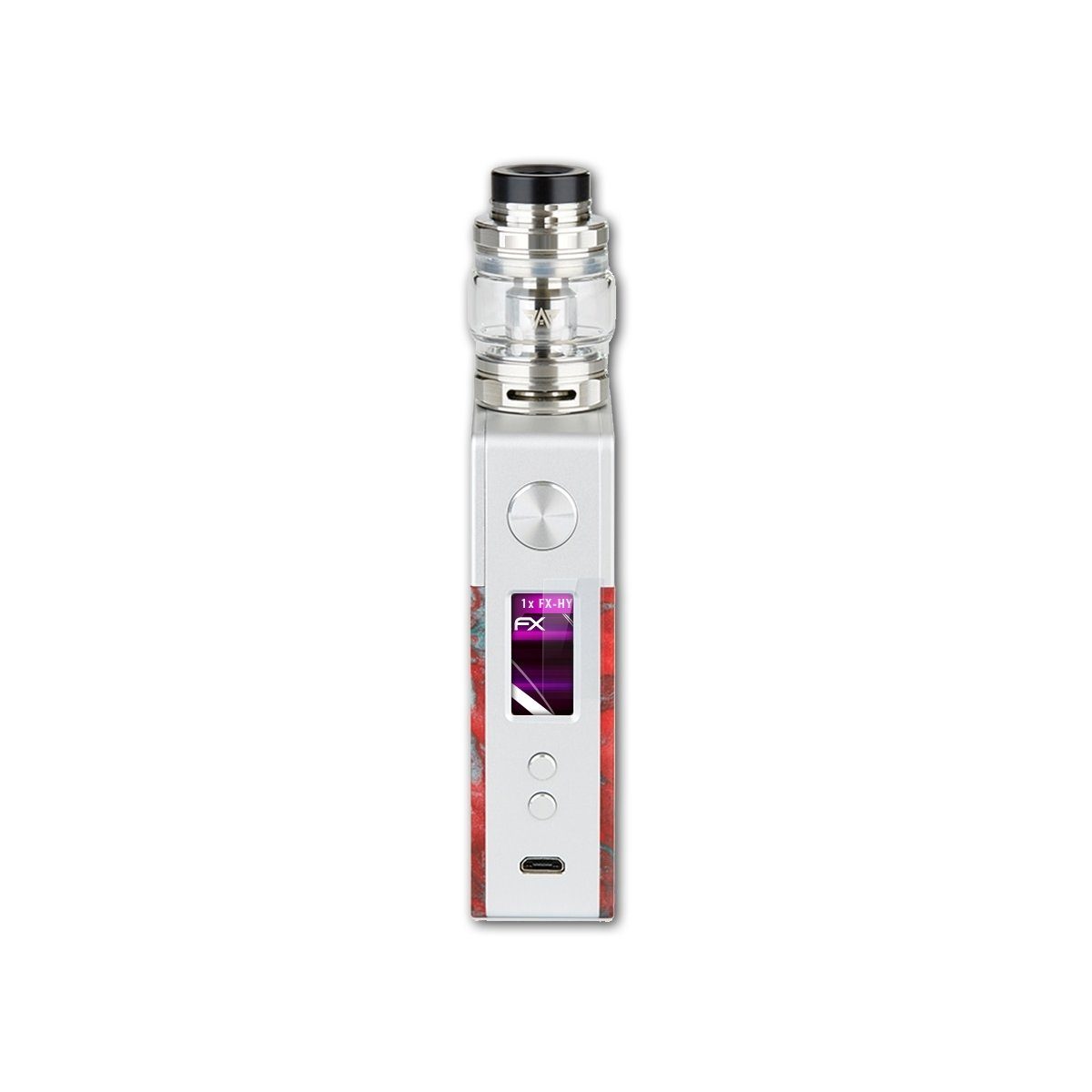 atFoliX Schutzfolie Panzerglasfolie für Geekvape Nova, Ultradünn und superhart