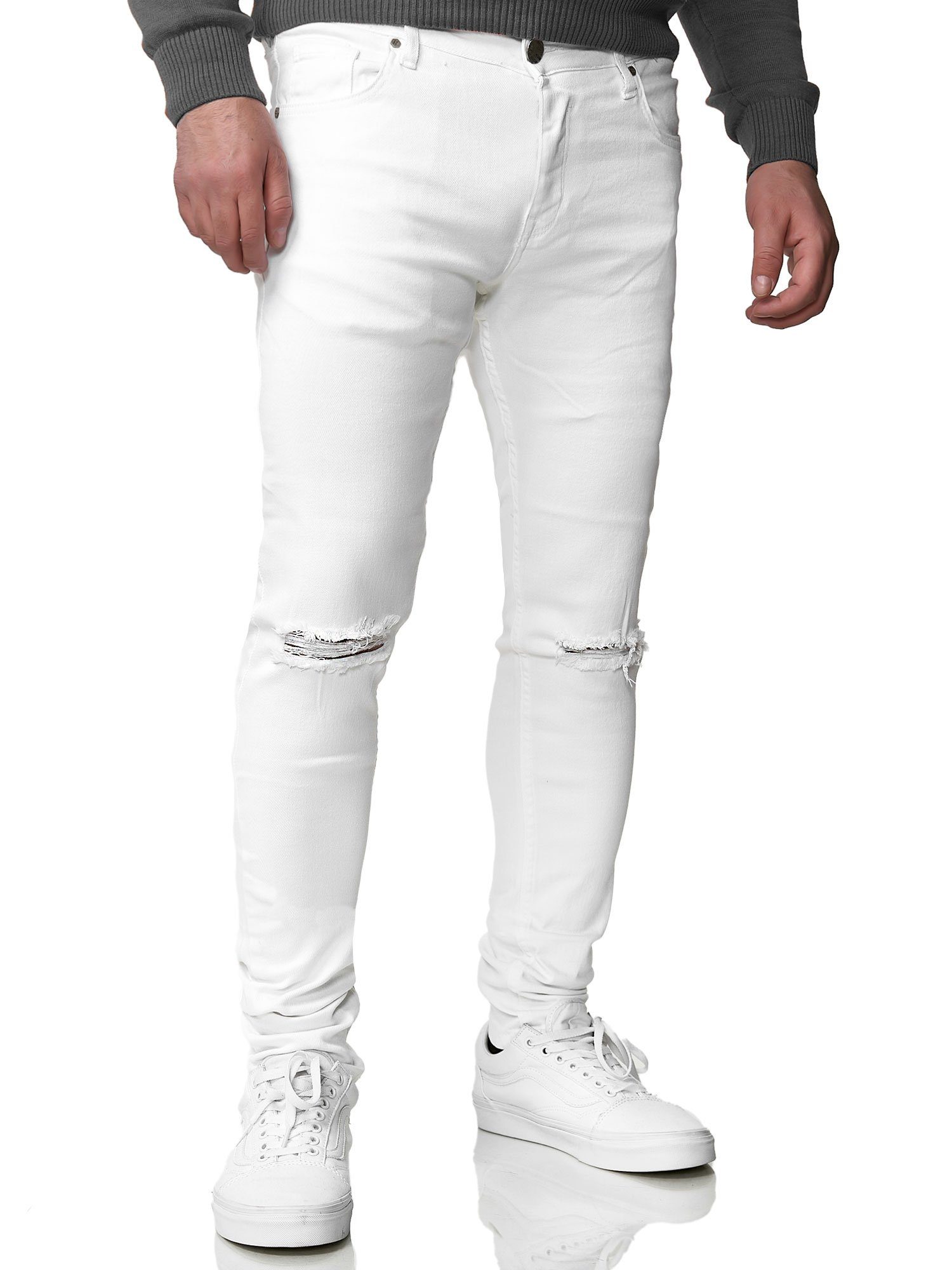 Tazzio Skinny-fit-Jeans A100 im Destroyed-Look – Bild 2 von 3