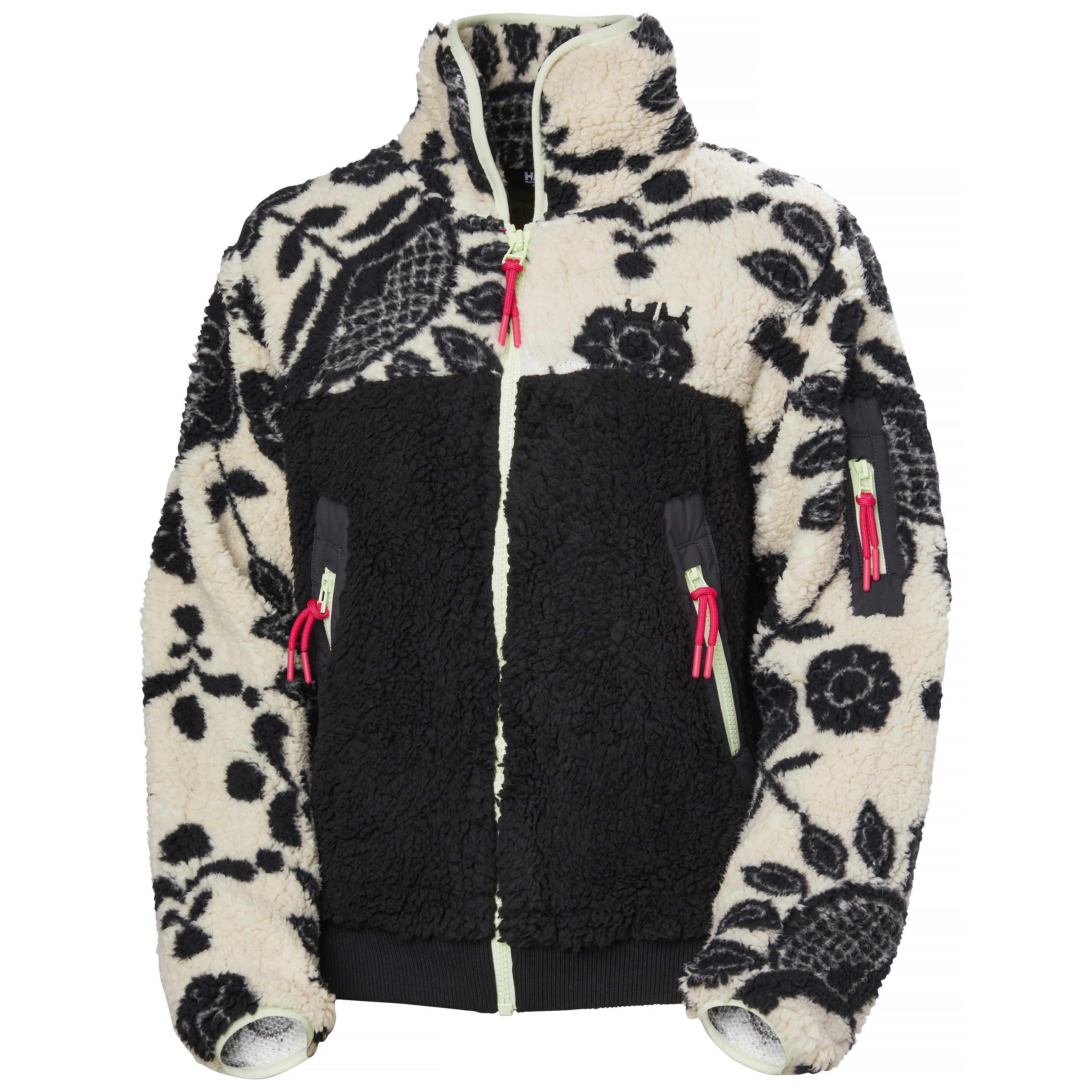 Helly Hansen Sweatjacke W MOONLIT PILE JACKET mit Rundhalsausschnitt, mit Reißverschluss, aus weichem Fleece