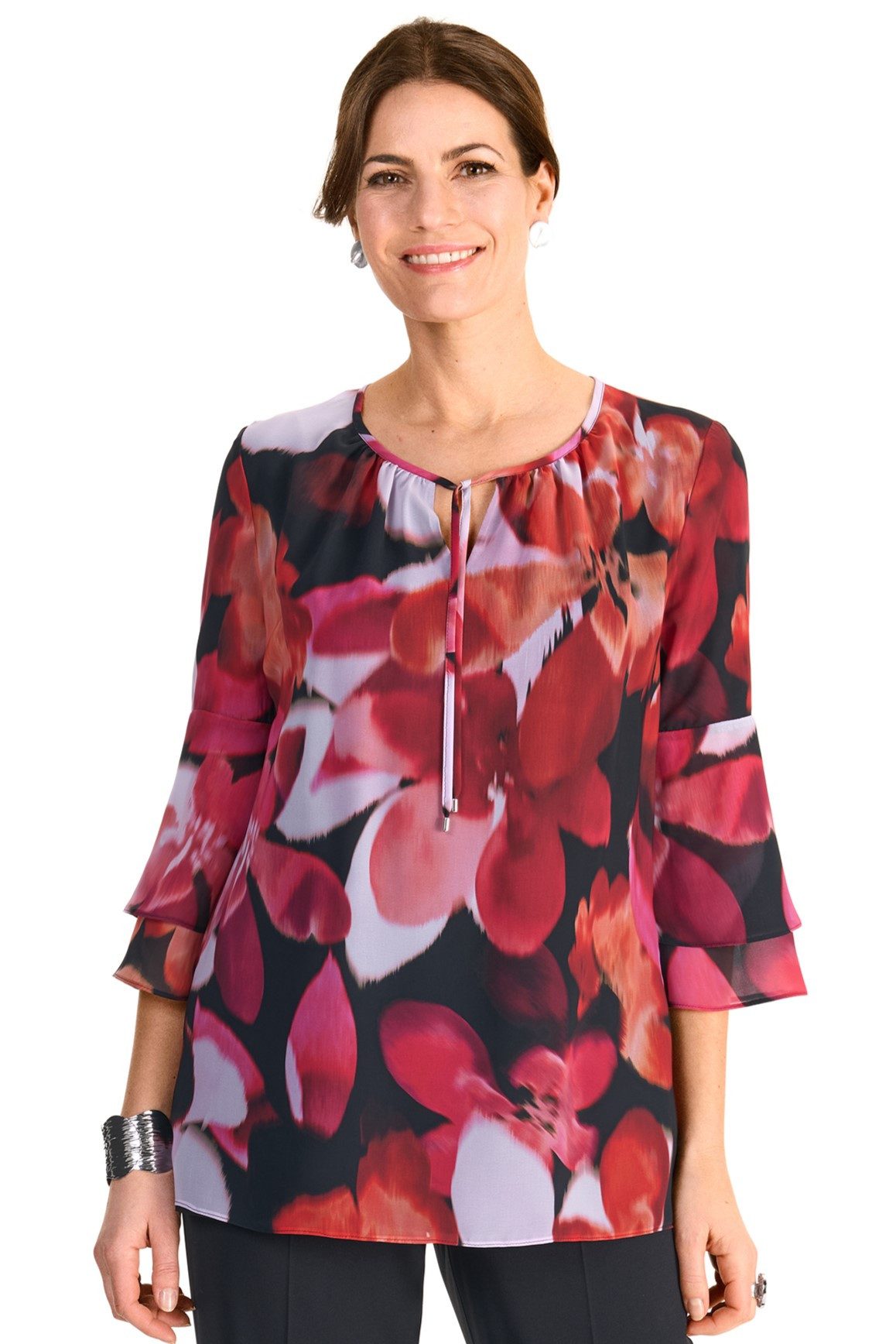 Druckbluse