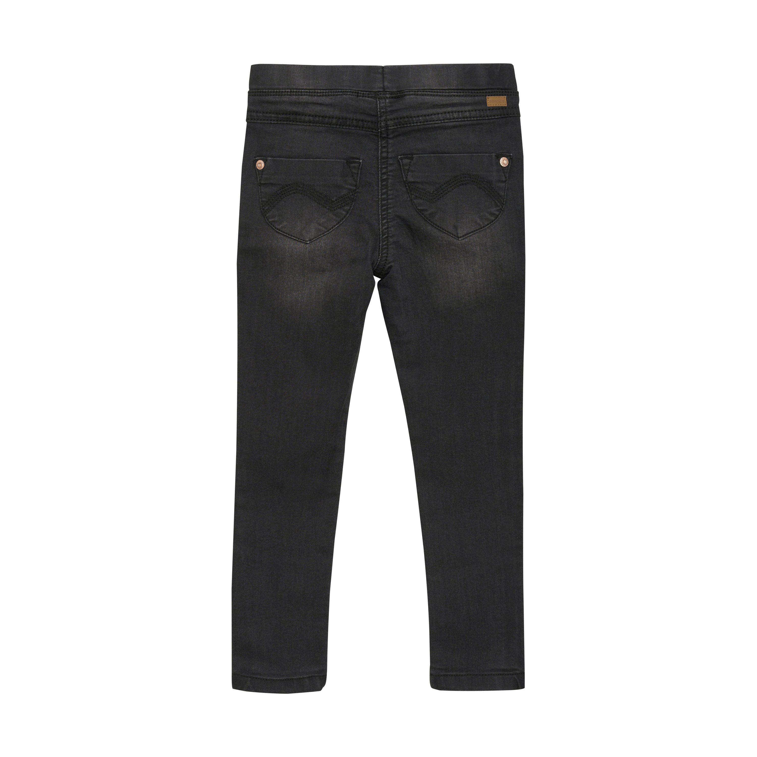 Minymo stretch fit MIJegging girl - (176) 5621 Grey slim 5-Pocket-Jeans Black