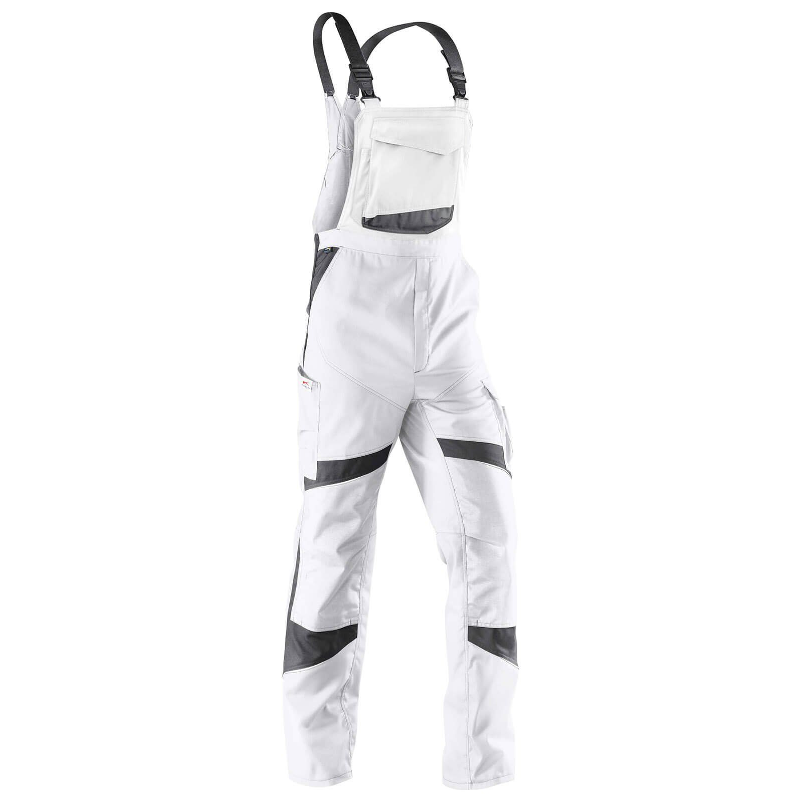 Kübler Latzhose Kübler Activiq Latzhose weiß/anthrazit günstig online kaufen