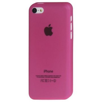 König Design Handyhülle Apple iPhone 5c, Apple iPhone 5c Handyhülle Backcover Rosa