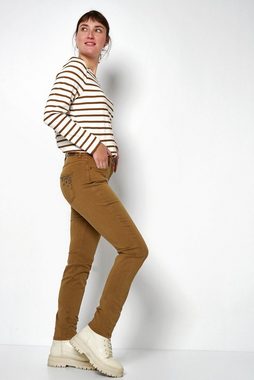 TONI 5-Pocket-Jeans Perfect Shape mit Schmückung auf der Hinterhosentasche