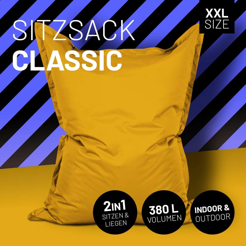 Lumaland Sitzsack XXL Bean Bag Riesen-Sitzkissen günstig online kaufen