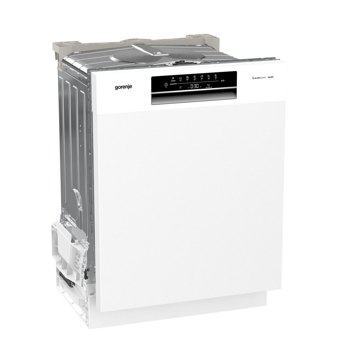 GORENJE Unterbaugeschirrspüler GU642E90W, 11 l, 13 Maßgedecke, AquaStop